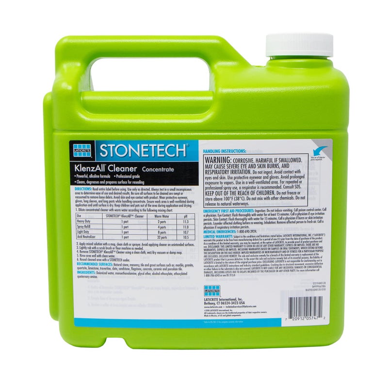 STONETECH KlenzAll Cleaner, 1 Gallon (3.8L) Bottle - Image 2